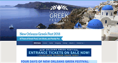 Desktop Screenshot of greekfestnola.com